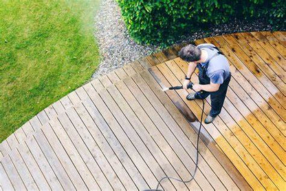 Nettoyage de patio